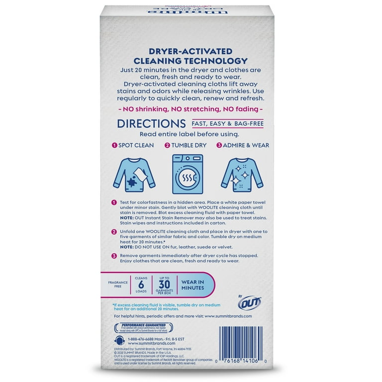 Dryel In-Dryer Cleaner 1 ea, Dryer Sheets