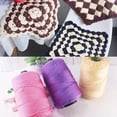 thumbnail image 3 of Guardoinrt Odorless Ice Rope For Handcrafts Stretchy And Thin For Hats And Cushion Making Crochet Yarn 05 Grey 1Set, 3 of 6