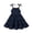 Navy blue, variant on Younger Tree Baby Girl Dress Kid Sleeveless Sling Princess Beach Dresses Summer Clothes for 2-3T
