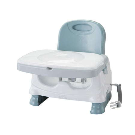 UPC: 0887961266634 | Fisher-Price Healthy Care Deluxe Booster Seat Portable Infant & Toddler Dining Chair Blue