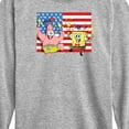 thumbnail image 3 of SpongeBob SquarePants - Patrick Sparkers Flag - Toddler & Youth Long Sleeve Graphic T-Shirt, 3 of 6