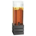 thumbnail image 2 of Cal Mil 3301-3-60 3 gal Bamboo Ice Chamber Crate Beverage Dispenser - Brown & Clear, 2 of 2