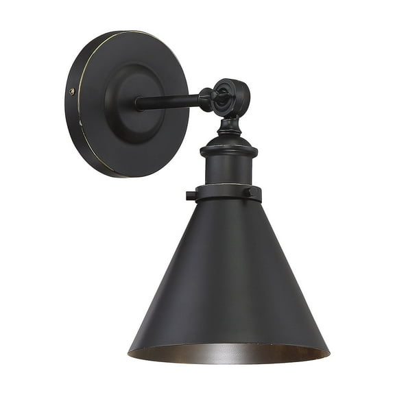 Glenn 1-Light Adjustable Wall Sconce in Classic Bronze