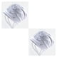 thumbnail image 1 of Qarigey Gorro holgado con diamantes de imitación Skullies invierno Color liso elegante moda flor patrón sombreros doble capa cálido gorro Blanco 2Conjunto, 1 of 6