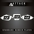 thumbnail image 2 of Attack Graphics Number Plate Backgrounds for Honda CRF450R 2005, 2 of 2