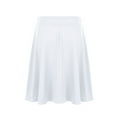 thumbnail image 2 of Eandarui Kids Girls Knee Length Skater Skirts Stretchy Pleated Casual School Uniform A-line Style White 12, 2 of 7