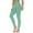 Mint Green, variant on Cavosen Scrunch Butt Leggings for Women Green Elastic Waisted Yoga Pants Fitness Exercise Running Tight Seamless Solid Skinny Long Pants Workout Athletic Trousers Activewear L
