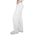 thumbnail image 2 of Pantalones Cargo de Mujer, de Felpa, de Talle Alto, Holgados, Estilo Deportivo, para Mujer, Pantalones Casuales con 8 Bolsillos. L, 2 of 9