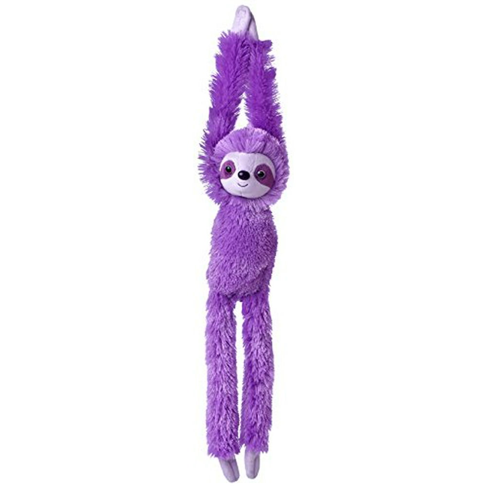 Aurora World 604760 Hanging Sloth Plush Toy (Purple) - Walmart.com - Walmart.com