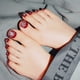 thumbnail image 5 of Prensa en las uñas de los pies para mujeres, uñas postizas para los dedos del pie, cubierta completa, uñas postizas, uñas de moda, uñas artificiales, puntas de uñas acrílicas para pies, 24 Uds. Ormromra CZMR-ZC114, 5 of 5