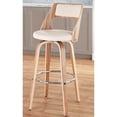thumbnail image 2 of LumiSource Cecina Bar Stools, Zebra/Cream, Set Of 2 Stools, 2 of 4