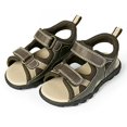 thumbnail image 1 of Kids Adjustable Strap Open Toe Outdoor Sports Sandals Boys Water Sandals (7, Brown, numeric_7), 1 of 2