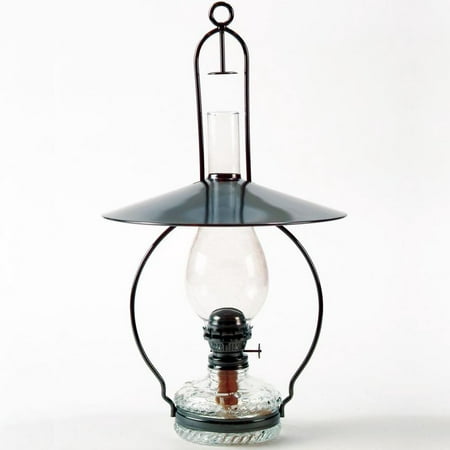 Aluminum Reflector Lamp - Hanging Oil Lamp with Top Reflector