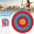 thumbnail image 1 of Hand-Made Archery Arrow Target, Traditional Retro Shooting Arrow Target with Hanging Sling Backyard Straw Targets Bow Target Darts Target Props Sports Training Accessory, 1 of 9