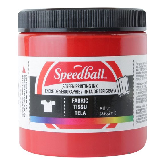 Tinta Para Serigrafía 236 Ml Speedball rojo SIN TAMAÑO