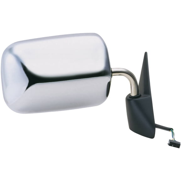 60053C - Fit System Passenger Side Mirror for 87-96 Dodge Dakota Pick-Up, 6x9 optional, chrome, foldaway, Power