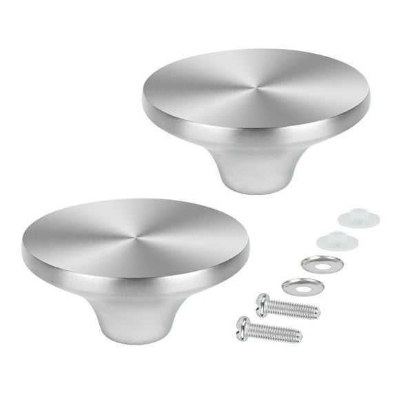 Enamel Cast Iron Dutch Oven Replacement Knob, Heat Resistant And Durable Stainless Steel, Easy Fixing And Cleaning For Kitchen Safety (2Pcs)