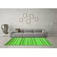 thumbnail image 3 of Ahgly Company Indoor Rectangle Abstract Green Modern Area Rugs, 5' x 8', 3 of 4