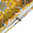 thumbnail image 4 of HAHDAXIA Bohemia India Pattern Bedding Solid Comforter Set for All Seasons,3 Pieces(1 Comforter+2 Pillowcases),Soft Microfiber Bedding Set Queen(90"x90"), 4 of 7
