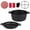 7QT Pot+Lid+5 Accessories, variant on 7QT 2-in-1 Cast Iron Cookware Set with 5.1QT Dutch Oven and 1.9QT Skillet, Dual Handle Pot for Stove, Induction, Oven, Campfire, BBQ, Baking and Camping