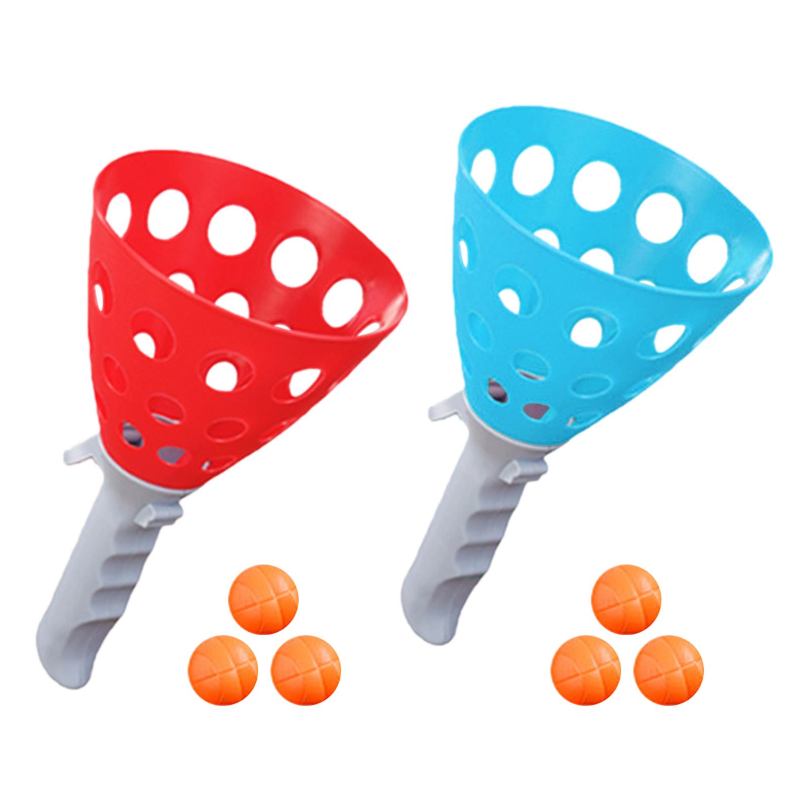 Pop And Catch Game Button Design Toss Catch Ball Set 2 Catch