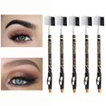 thumbnail image 1 of 5 Lápices de Cejas 2 en un con Sacapuntas de Larga Duración, Herramientas de Belleza de Larga Duración para Viajes en hogar, Maquillaje de Ojos, Maquill - Café Salvador Lápices de cejas, 1 of 10