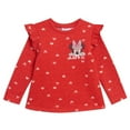 thumbnail image 2 of Disney Minnie Mouse Toddler Girls Fleece Sweatshirt and Leggings Outfit Set Infant to Toddler, 2 of 5