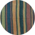 thumbnail image 1 of Ahgly Company Indoor Round Oriental Light Blue Traditional Area Rugs, 8' Round, 1 of 4