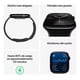thumbnail image 3 of Apple Watch Series 10 GPS • Caja de aluminio negro azabache de 42 mm • Correa deportiva negra - M/L - Distribuidor Autorizado, 3 of 8