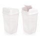 thumbnail image 1 of | Bote de Basura Mediano con Tapa Balancín 2 Pack | Basureros de Plástico Resistente, Bote para Cocina, Baño y Oficina | Diseño Compacto, Higiénico y Duradero (Negro), 1 of 4