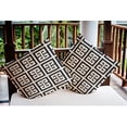 thumbnail image 3 of Simply Daisy 20" x 20" Greek Key Patterned Nautical Indoor/Outdoor Throw Pillow, 3 of 3