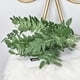 thumbnail image 5 of Ramo de simulación de hojas de árbol de pagoda flor de simulación de boda decoración de hotel de boda arreglo floral verde 52 cm tela de seda/alambre recubierto de plástico, 5 of 12
