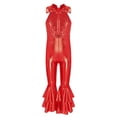 thumbnail image 3 of iEFiEL Girls Metallic Ballet Dance Unitard Gymnastics Performance Leotard, 3 of 7
