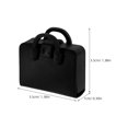 thumbnail image 2 of OULII 10Pcs Mini Supplies Black Plastic Backpack Accessories For Dolls Role-Playing Toy, 2 of 8
