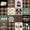 Brown Beige, variant on Manfei Adventure Camper Wildlife Blackout Curtains,Minimalist Plaid Window Curtains Pack of 2 (38x45 Each),Navy Gray