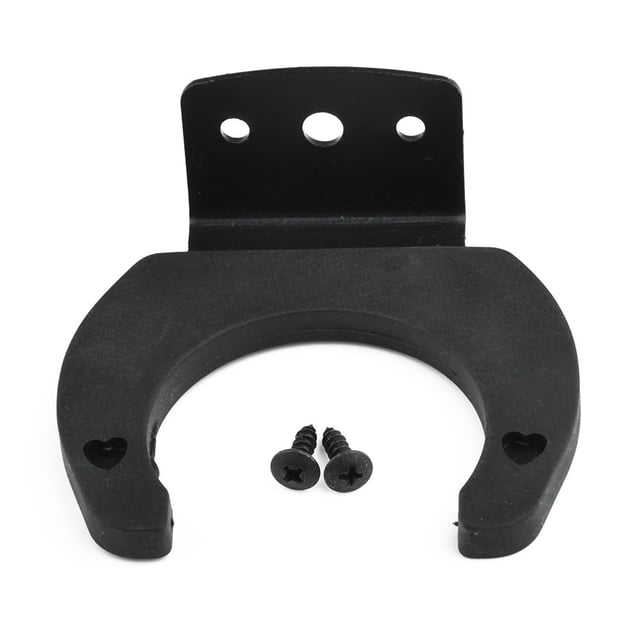 Mosiee Black Baseball Bat Display Hanger Holder Wall Mount Rack Stand With Mounting Screws Vertical Tennis Universal Rack No Scratch