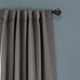 thumbnail image 2 of Paneles de cortina de ventana opacos Lush Decor gris oscuro Juego 52X95 100% Poliéster, 2 of 2