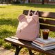 thumbnail image 1 of Mochila infantil de pana con orejas de oso | Mochila escolar informal para niños | Bolsa de viaje ligera para niños pequeños | Para llevar libros y artículos esenciales a diario, 1 of 6