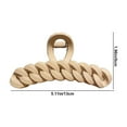 thumbnail image 3 of Pinza para el pelo Xihbxyly Elegance con eslabones de cadena Accesorio elegante para mujer, 3 of 6