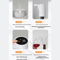 thumbnail image 2 of Inteprter Mini dispensador automático de vino que se adapta a diferentes formas de botella para un decantador de vino portátil y fácil de Barra de herramientas blanco, 2 of 3