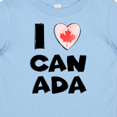 thumbnail image 4 of Inktastic I Love Canada Heart with Maple Leaf Boys or Girls Baby T-Shirt, 4 of 5