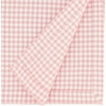thumbnail image 2 of Fennco Styles Country Gingham with Crochet Edge Cotton Table Runner 16”W x 72" L - Pink Checkered Table Cover for Home Décor, Dining Table, Banquets, Holidays and Special Occasions, 2 of 3