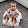 thumbnail image 4 of Bumbo Floor Seat Lite Combo – Portable Baby Booster Chair with Tray, Floor Seat for Feeding and Playtime, Extra Legroom for Bigger Babies, Combo, 4 of 5