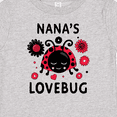 thumbnail image 4 of Inktastic Valentine's Day Nana's Lovebug Boys or Girls Baby T-Shirt, 4 of 5