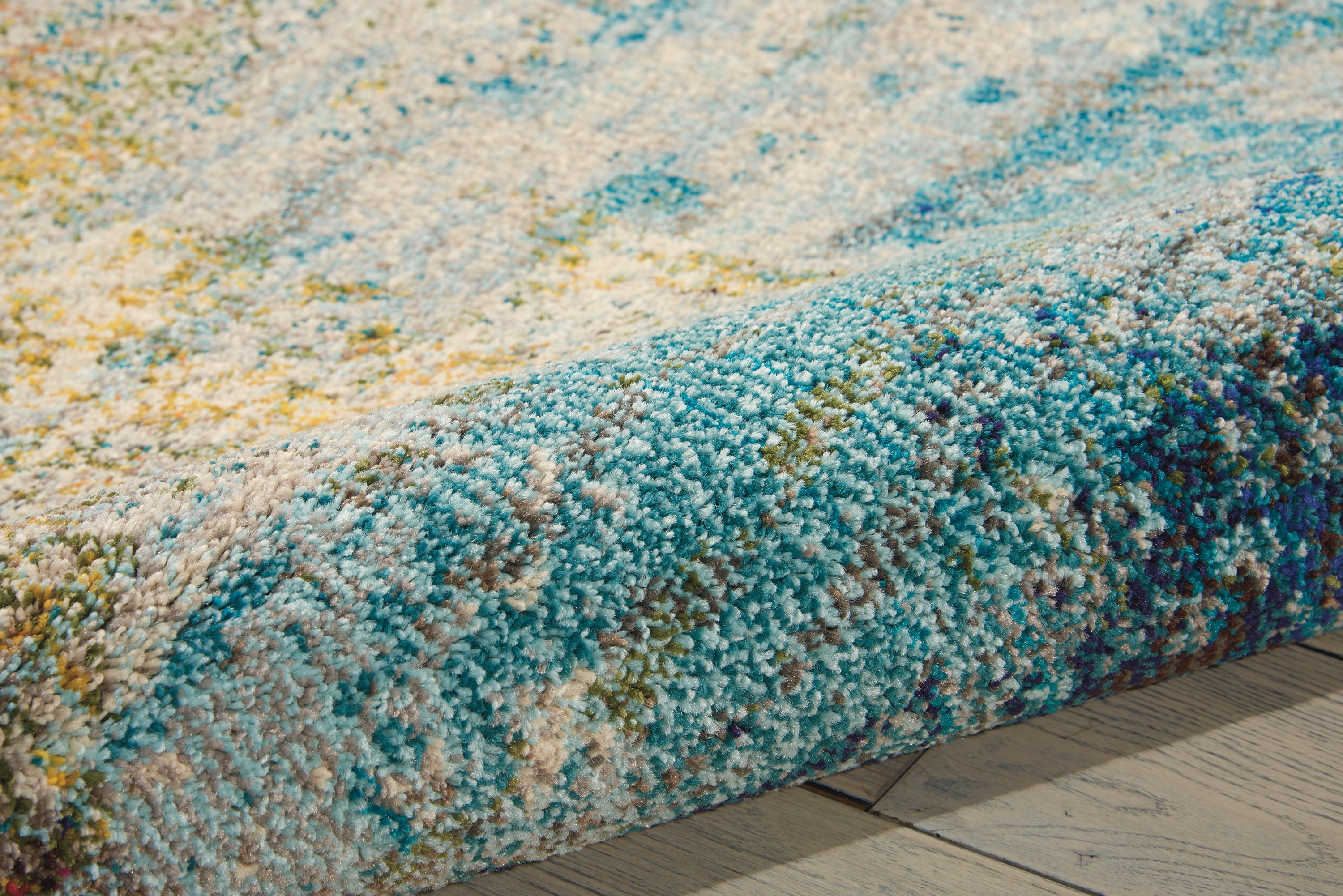 Nourison Celestial Abstract Sealife 5'3" x 7'3" Area Rug, (5x7)