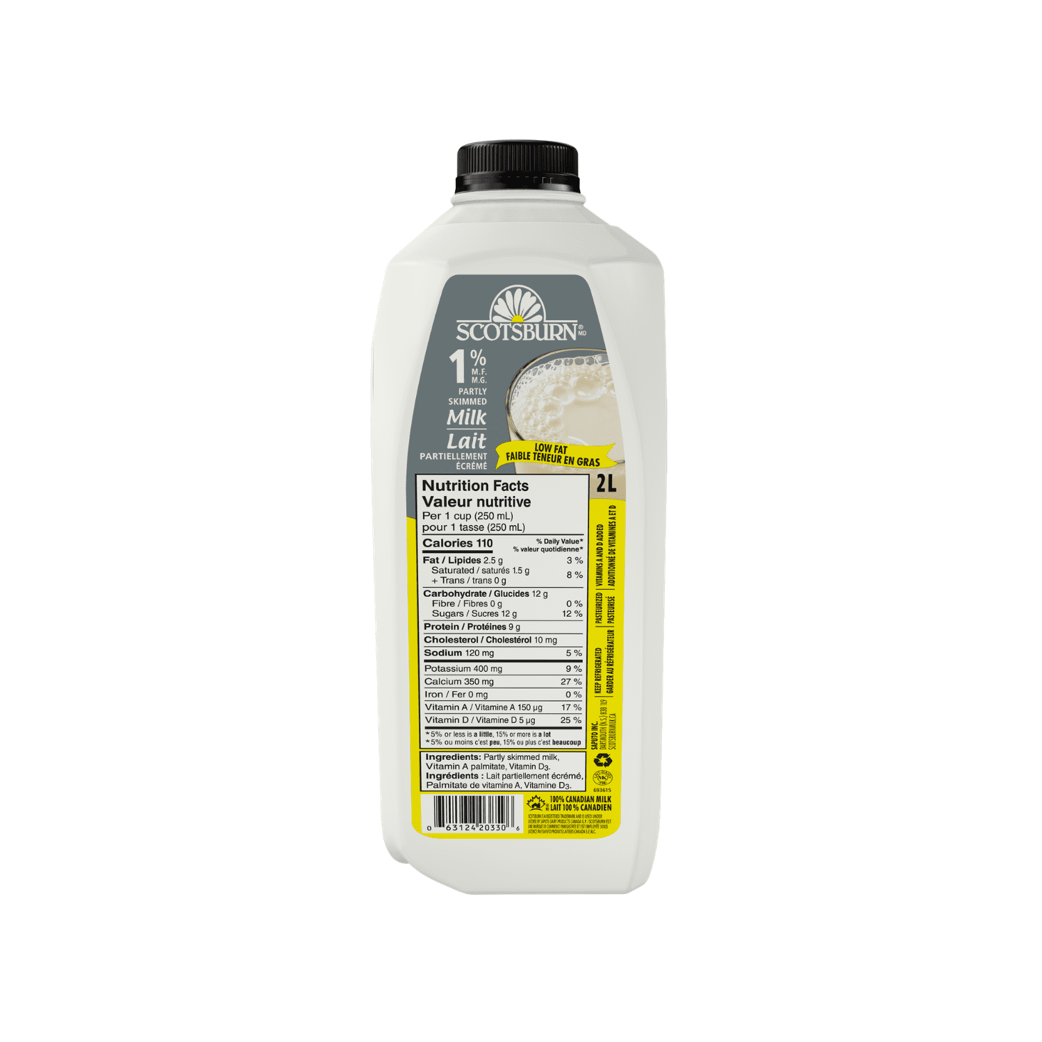 Scotsburn 1% Partly Skimmed Milk