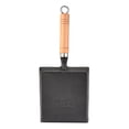 thumbnail image 4 of LAZIOEGR Japanese Tamagoyaki Egg Pan Nonstick Cast Iron Omelette Pot with Wooden Handle 14.6 x 6.1 inches / 37 x 15.5 cm Thickened No Coating Frying Pan for Induction Gas Cooktops, 4 of 9