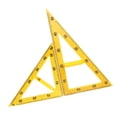 thumbnail image 3 of veasfak 2 Pcs Règle de Géométrie Mathématique Triangle Grande Taille pour Tableau Noir Enseignants Salle de Classe, 3 of 9
