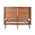 thumbnail image 5 of Trent Home Mid-Century Acacia Wood Queen Bed in Multi Natural, 5 of 9