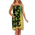 thumbnail image 2 of Yuyamidu Jamaican Flag Towel Wrap for Women Size L Adjustable Closure Bath Wrap Towel with Pocket Home Beach Bath Towels for Adults Mid Length Shower Towels Body Wrap, 2 of 7